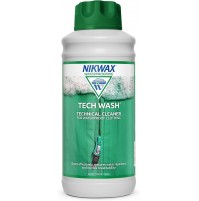 NIKWAX TECH WASH 1 Litre Large Bottle Technical Cleaner For Waterproof Clothing